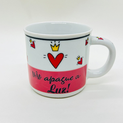 Caneca Porcelana 200ml - Você é a Luz na internet