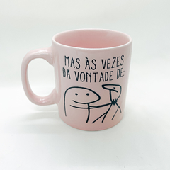 Caneca de Porcelana 280ml - Te amo, Mas... na internet