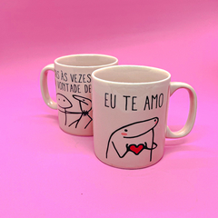 Caneca de Porcelana 280ml - Te amo, Mas...