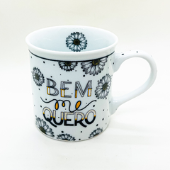 Caneca Porcelana 350ml - Bem Me Quero - comprar online