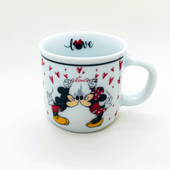 Caneca Porcelana 200ml - Mickey & Minnie - comprar online