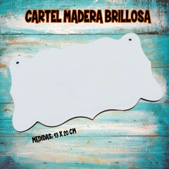 Art. M188 Cartel Madera Sublimable