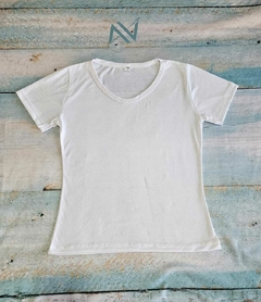 Art. 102 Remera Spum Blanca Dama - comprar online