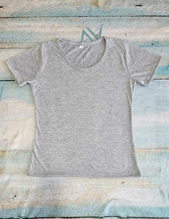 Art. 105 Remera Spum Gris Dama - comprar online