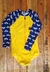 Wetsuit Infantil Nuvem e Amarelo