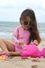 Wetsuit Infantil Lhama e Rosa claro