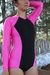 Wetsuit Tradicional Pink e Preto - comprar online