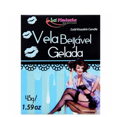 VELA BEIJÁVEL GELADA - Angel Lingerie