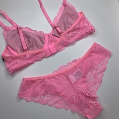 Conjunto Rosa de renda - comprar online