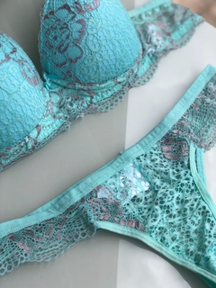 Conjunto verde de bojo - Angel Lingerie