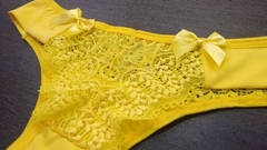 Conjunto amarelo com bojo - Angel Lingerie