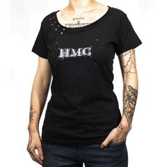 Camiseta HMC Feminina Custom Made (Motor Wings)