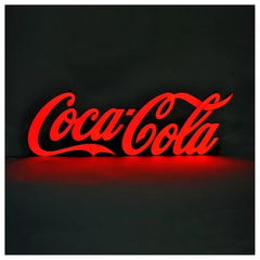 Luminoso Coca-Cola Resina Vermelho (LOGO)