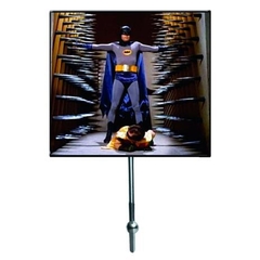 Cabideiro DC Batman Pin Walls Metal e Vidro com 1 Gancho