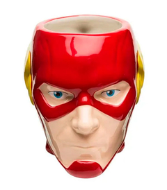 Caneca Porcelana Super Heroes (Flash Face)