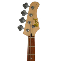 Baixo Cort Captação Ativa 4C Jazz Bass Preto GB 34JJ BK