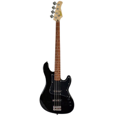 Baixo Cort Captação Ativa 4C Jazz Bass Preto GB 34JJ BK