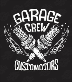 Camiseta HMC Premium (Garage Crew Customotors) Rock Wear