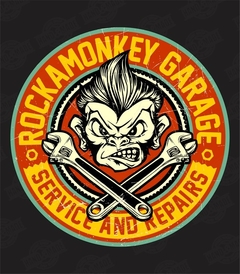 Camiseta HMC Premium (Garage Monkey) Rock Wear