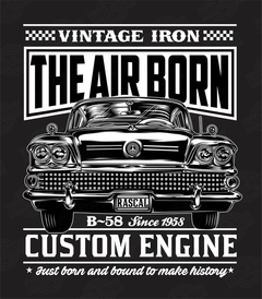 Camiseta HMC Premium (The Air Born) Rock Wear