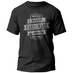 Camiseta HMC Premium (Hand & Made Music Shop Service And Repair)