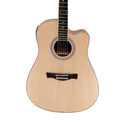 Violão Tagima Memphis Folk Aço Eletroacústico MW-20 EQ Cutway Natural Satinado