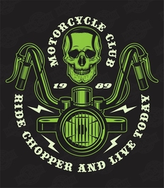 Camiseta HMC Premium (Motorcycle Club) Rock Wear