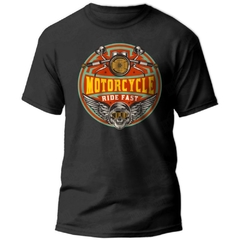 Camiseta HMC Premium (Ride Fast) Rock Wear