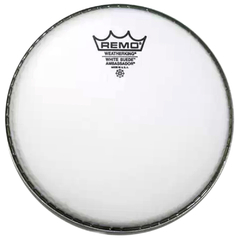 Pele para Bateria Remo White Suede Ambassador 18" BA-0818 WS