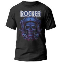 Camiseta HMC Premium (Rocker Skull) Rock Wear