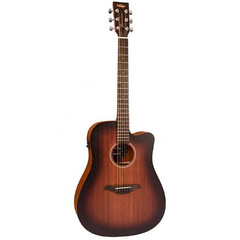 Violão Vintage Dreadnought Statesboro VE-440WK Brownburst Mogno