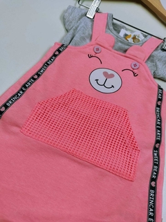 CONJUNTO JARDINEIRA SWEET BEAR - comprar online