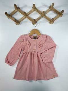 VESTIDO BABADOS ATEMPORAL - comprar online