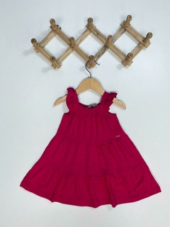 VESTIDO BABADOS PINK