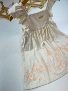 VESTIDO LINHO GIRAFAS - loja online