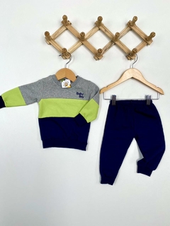 CONJUNTO LIST. VERDE BABY BOY