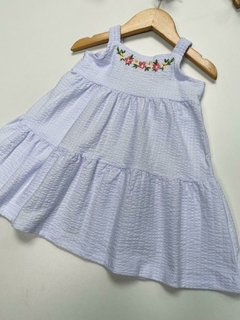 VESTIDO FLORES BORD. PB - comprar online