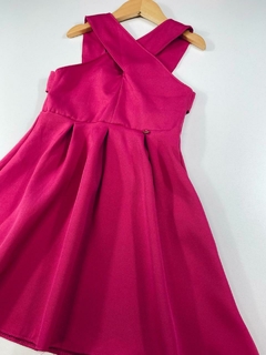 VESTIDO PINK TRANSPASSADO - comprar online