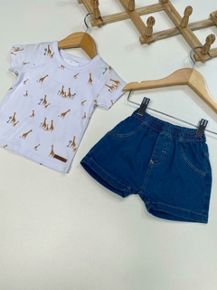 CONJUNTO JEANS SAFARI - Mini Look