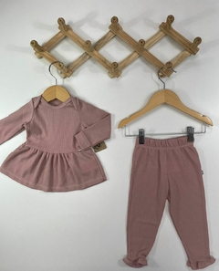 CONJUNTO BATA ROSE TRANSP.