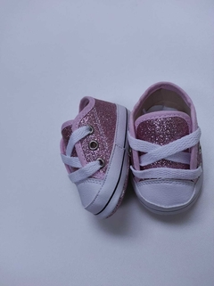 TÊNIS/SAPATINHO ALL STAR GLITER ROSA - comprar online