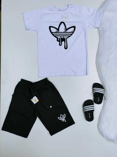 CAMISA ADIDAS GOTINHA PENTEADA FIO 30.1 - Mini Look