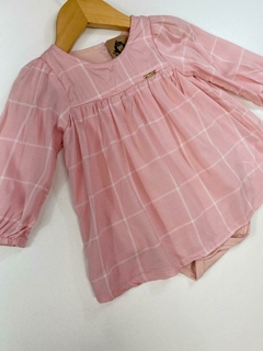 VESTIDO BODY VISCOSE ROSA NINI - Mini Look