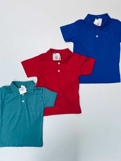 CAMISA GOLA POLO VERMELHA - comprar online