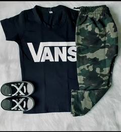 CAMISA VANS DE MALHA PENTEADA FIO 30.1