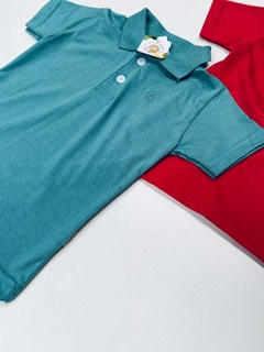 CAMISA GOLA POLO VERDE MUSGO