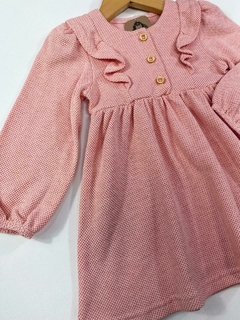 VESTIDO BABADOS ATEMPORAL - comprar online