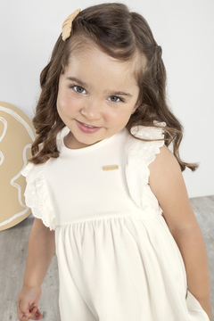 VESTIDO COTTON BABADO - Mini Look