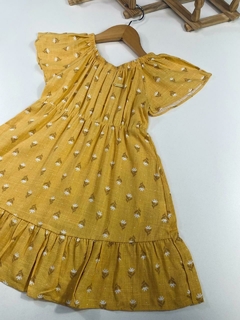 VESTIDO VISCOLINHO AMARELO na internet