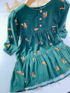 VESTIDO FLORESTA VERDE NINI VISCOSE na internet